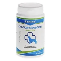 CANINA Calcium Carbonat tabletės šunims