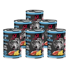 ALPHA SPIRIT WET konservas su lašiša ir ananasais 400g 6vnt — 1 nuotrauka