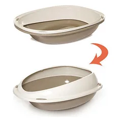 Georplast atviras tualetas katėms su bortu Shuttle Big 57 x 40 x 19 cm, įvairių spalvų — 4 nuotrauka