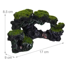 Akvariumo dekoracija, 1 vnt, 17 × 8,5 × 9 cm — 4 nuotrauka