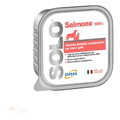 DRN Solo Salmone 100g ir 300g (Lašiša) konservai Šunims ir katėms