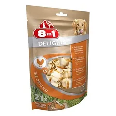 8IN1 Delights bones XS skanėstai 21 vnt. (maišelis)