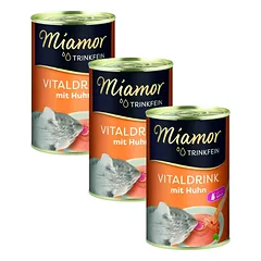 Miamor VitalDrink su vištiena 3x135ml