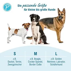 Petlando Mesh 3 m pavadėlis, juodas, Dideliems 26–45 kg — 4 nuotrauka