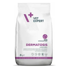 VetExpert VD Dog Dermatosis veterinarinis maistas šunims 2 kg parduotuvėje 1petshop.lt