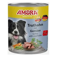 AMORA Dog Sensitive 6 x 800 g drėgnas maistas šunims — 5 nuotrauka