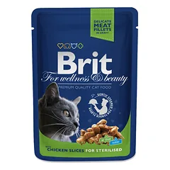 BRIT Cat Sterilised VIŠTIENA 100g