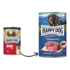 Happy Dog Sensitive Pure Germany konservai šunims su jautiena, 800 g