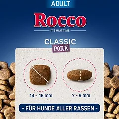 Rocco Adult Classic su kiauliena ir vištiena, sausas maistas šunims, > 10 kg — 4 nuotrauka