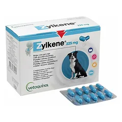 Vetoquinol Zylkene 225 mg vidējiem suņiem 10-30 kg kaps. N100