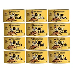 PAKA ZWIERZAKA Vištienos drėgnas maistas katėms12x200 g