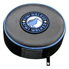 Kiwi Walker dvigubas kelioninis dubuo su lėto maitinimo funkcija - kelioninis dubuo, lėtas maitinimas, šunims ir katėms, silikoninis, Pomarańczowy / 2x350ml — 2 nuotrauka