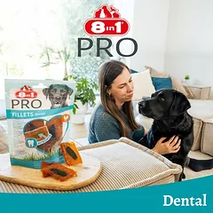 8in1 Fillets Pro Dental skanėstai šunims, 80 - 124 g — 5 nuotrauka
