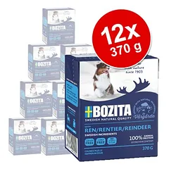 Sparpaket Bozita Häppchen in Gelee 12 x 370 g