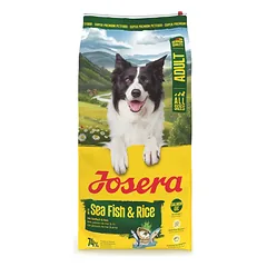Josera Sea Fish + Rice A/S sausas pašaras šunims su jūros žuvim, 12,5kg