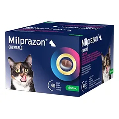 Milprazon Chewable tabletės nuo kirminų katėms nuo 2 kg 1 tabl