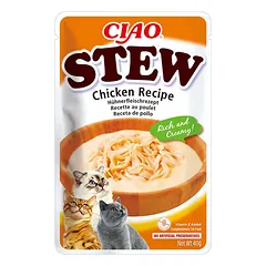 INABA Cat Ciao Stew - kreminis vištienos skonio ėdalas katėms 40g 