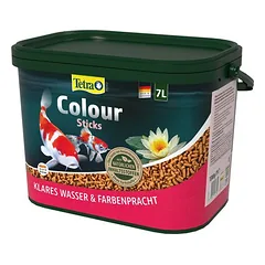 Tetra Pond Colour Sticks lesalas tvenkinio žuvims, 7 l / 1,3 kg kibiras — 2 nuotrauka