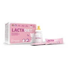 Pharmadiet Lactadiet Gatos pieno pakaitalas, skirtas kačiukams ir graužikams, 40 vnt.