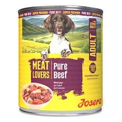 Josera Meat Lovers Pure Beef konservuotas pašaras šunims su jautiena, 800 g