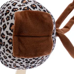 zooplus Basics skanėstų kamuoliukas su leopardo raštu, Ø 33 x 12 cm — 5 nuotrauka