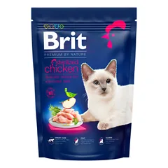 BRIT PREMIUM sausas pašaras su vištiena sterelizuotoms katėms, 800 g