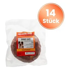 Miracle Dog Donut su antiena 14 x 1 vnt., skanėstai šunims