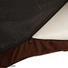 zooplus Exclusive čiužinys šunims Wellness, zomšos imitacija, L 100 x B 70 x H 6 cm — 4 nuotrauka