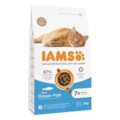 IAMS Advanced Nutrition Senior Cat 7+ su jūros žuvimi, sausas maistas katėms — 2 nuotrauka