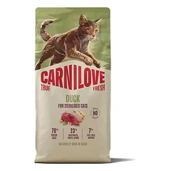 Carnilove True Fresh Adult Duck Sterilised sausas maistas katėms