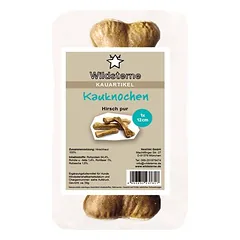 Wildsterne kramtomieji kaulai, gryna elniena 6x20g, skanėstai šunims — 3 nuotrauka