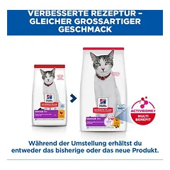 Hill's Science Plan Senior 11+ su vištiena, sausas maistas katėms, 3 - 4,9 kg — 2 nuotrauka