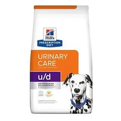 Hills Prescription Diet Canine Urinary Care u/d sausas maistas šunims, skirtas šlapimo sistemos priežiūrai, 4 kg