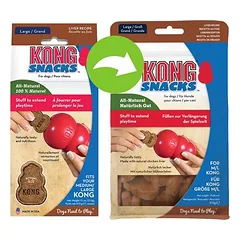 KONG Snacks Liver skanėstai šunims, Ekonominė pakuotė: 4 x 312 g — 2 nuotrauka