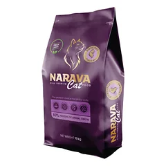 NARAVA High Premium Cat Chicken Sterilised sausas pašaras katėms 10 kg