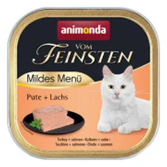 Animonda Vom Feinsten konservai su kalakutiena ir lašiša katėms