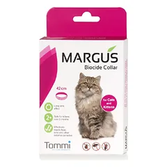MARGUS antiparazitinis antkaklis katėms, 42cm — 2 nuotrauka