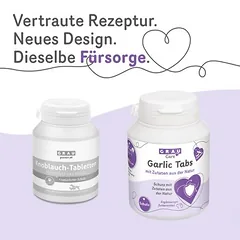 GRAU Knoblauch Tabletten, GRAU Knoblauch Tabletten Sparpaket: 2 x 200 Stück — 2 nuotrauka