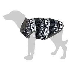 Hundepullover mit Norwegermuster