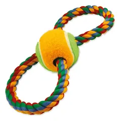 Dog fantasy virvinis žaislas šunims su teniso kamuoliuku, 25cm