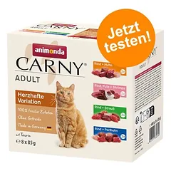 animonda Carny Pouch Multipack  8 x 85 g