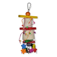 VDG Toy bird multi color žaislas paukščiams 27cm
