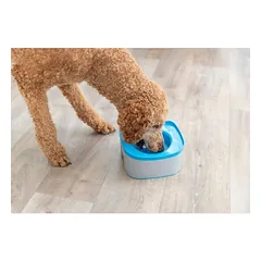 Trixie Travel Bowl Strong kelioninis vandens dubuo su automatiniu vandens lygio reguliavimu ir neslystančiu silikoniniu pagrindu, 1.5 l — 2 nuotrauka