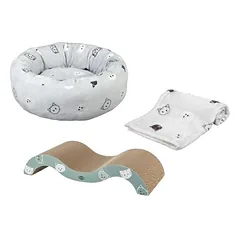 Trixie Decke Mimi aus Softplüsch, hellgrau, Trixie Decke Mimi aus Softplüsch, hellgrau L 70 x B 50 cm — 2 nuotrauka