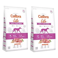 CALIBRA Dog Life Adult Large Breed Lamb 24 kg (2 x 12 kg)