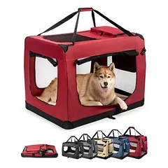 lionto sulankstoma transportavimo dėžė šunims iš tvirto audinio automobiliui ir kelionėms, Vidutiniams 11–25 kg — 5 nuotrauka