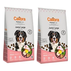 CALIBRA Dog Premium Line Junior Large 24 kg (2 x 12 kg)