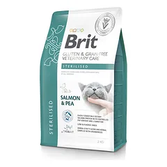 Brit Veterinary Diets Sterilised sausas maistas katėms 2 kg