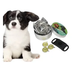 MCBOSON Anhänger Everly schwarz 12 Monate Schutz Hunde.
