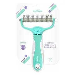 Deshedding comb 18,3x11,6cm — 1 nuotrauka
